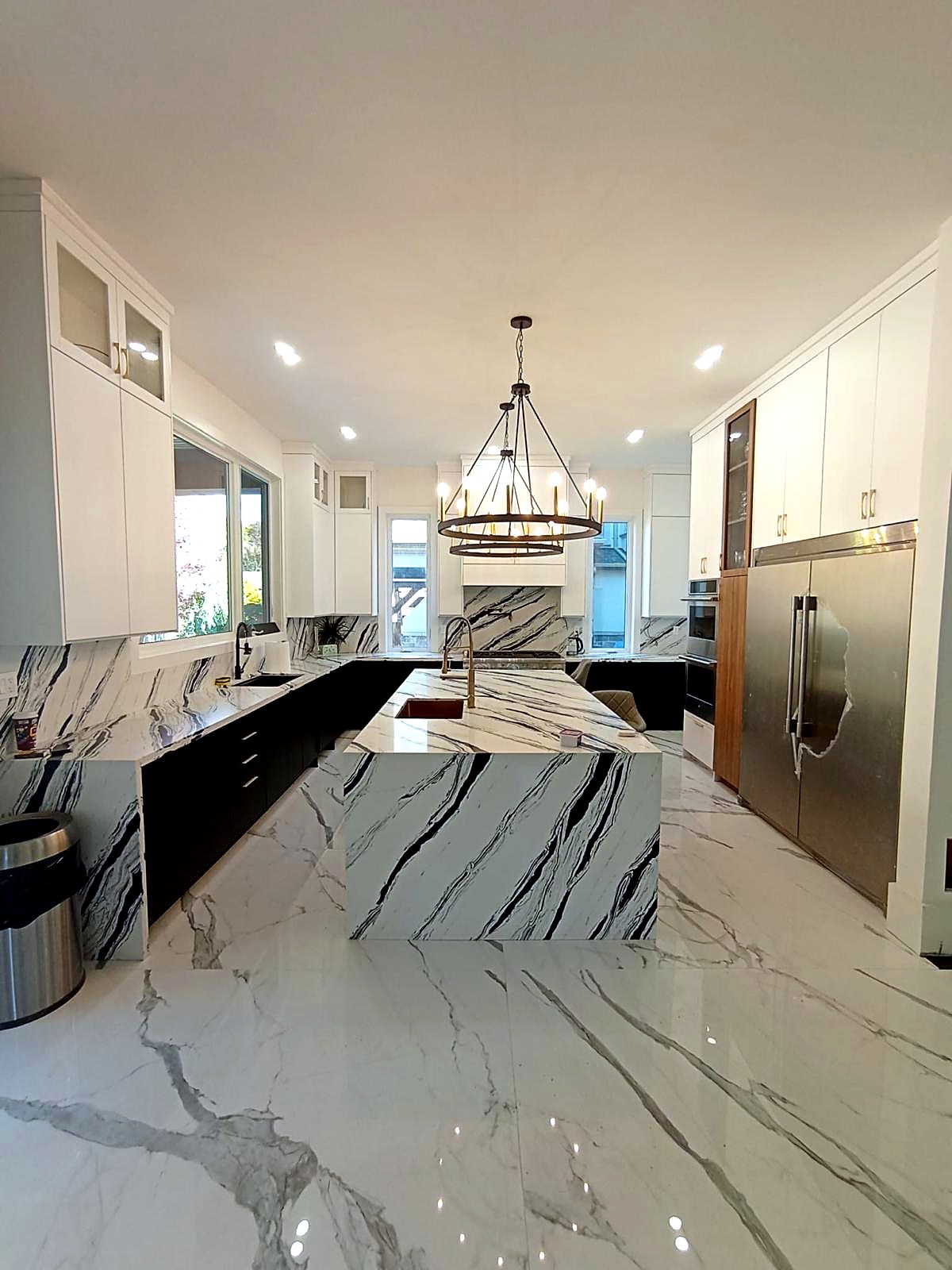 Kitchen project in Milton, Ontario